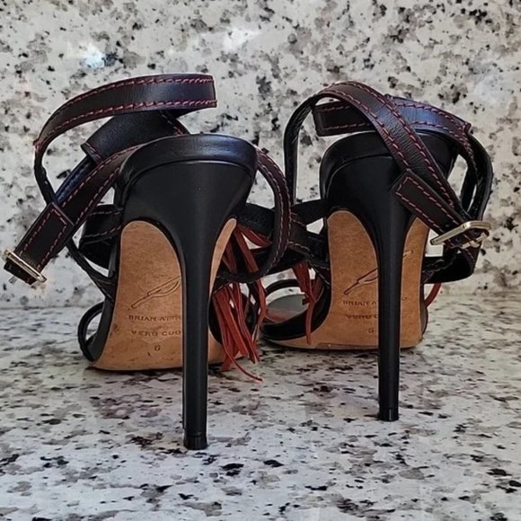 Brian Atwood fringe heels - Picture 8 of 10